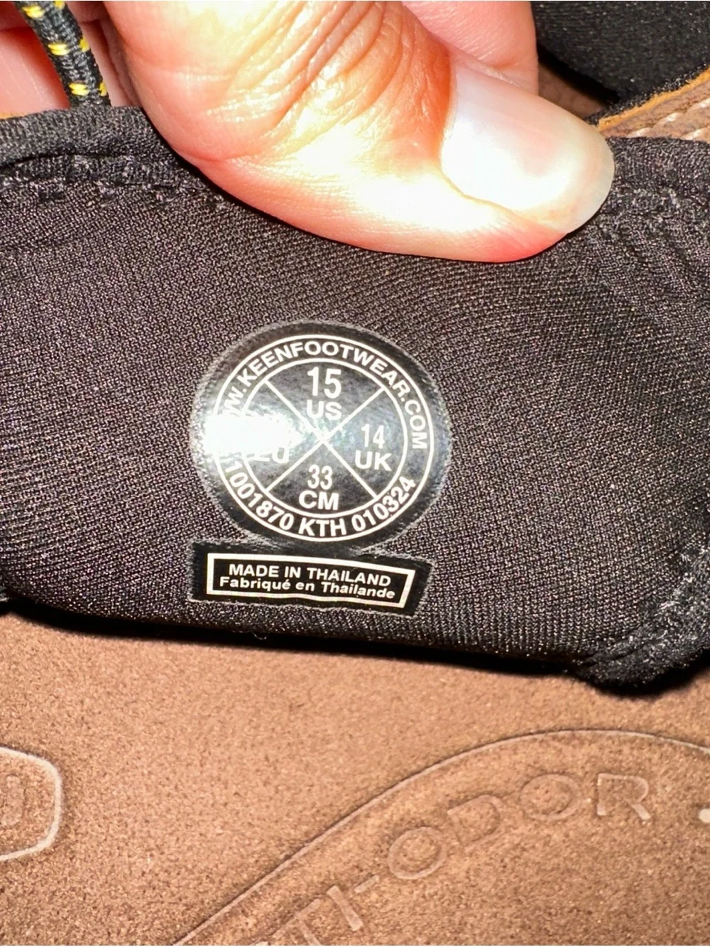 KEEN Brown Leather Men's Closed-Toe Hiking Sandals
